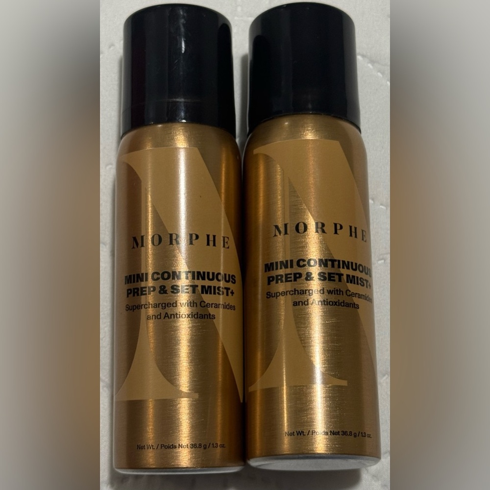 Morphe Gold Continuous Setting Mist Duo